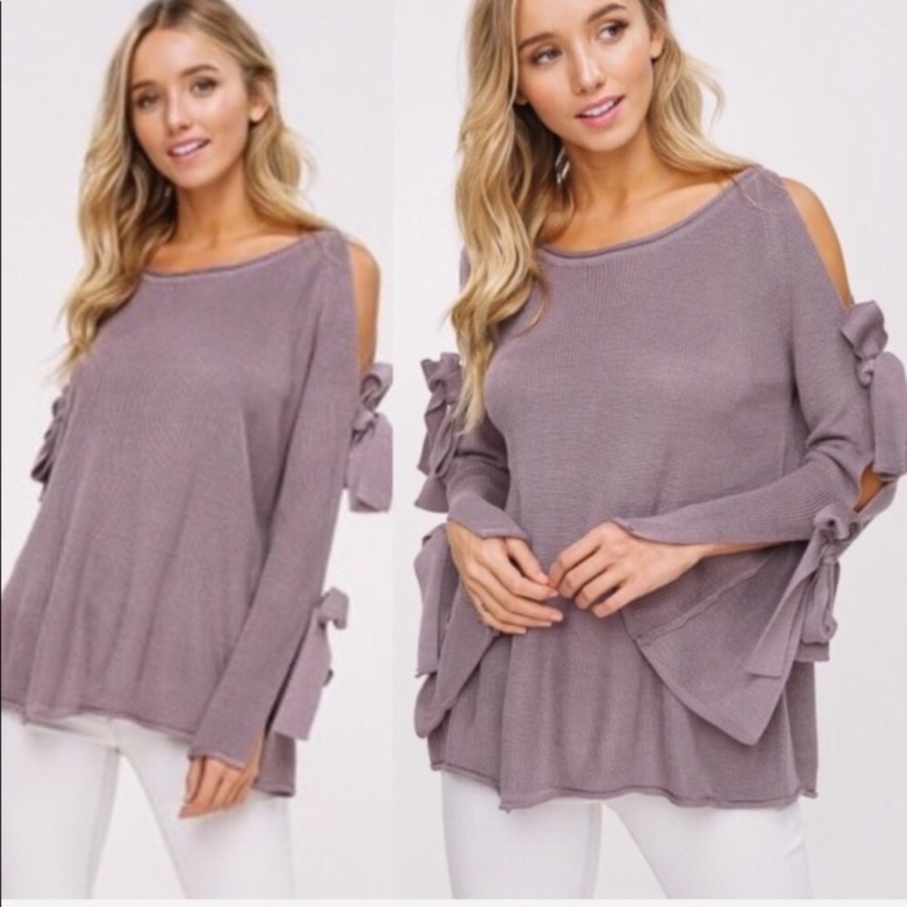 ❗️LAST❗️Lightweight Bow Detail Sweater - Picture 2 of 5